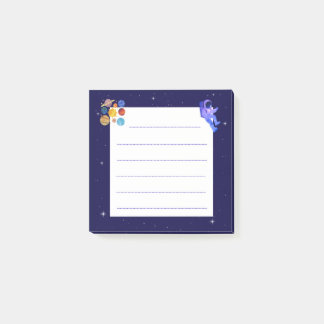 Esthetisch Zonnestelsel Planeet Astronaut Ruimte P Post-it® Notes