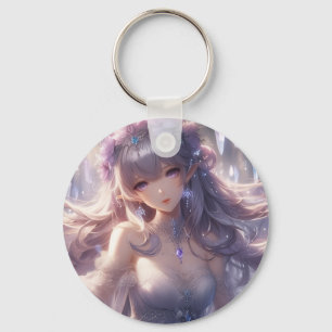 Esthetische Anime Karakter Aluminium Sleutelhanger