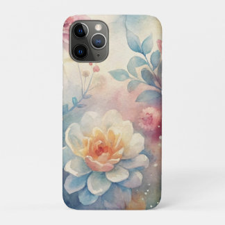  esthetische aquarel   iPhone 11 pro hoesje