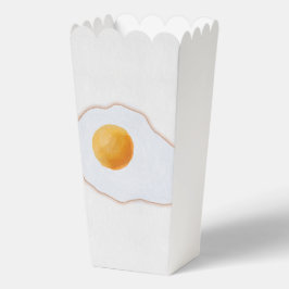 Esthetische Aquarel Gebakken Ei Minimalistische Ku Bedankdoosjes