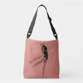Esthetische balletdanser crossbody tas (Voorkant)