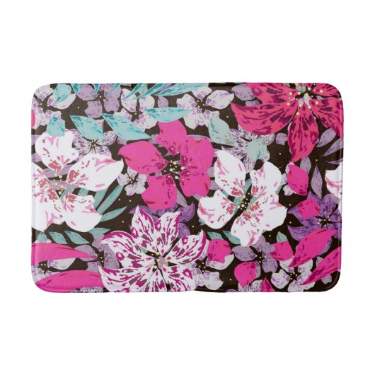 Esthetische bloem badmat (Voorkant)