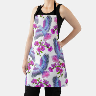 Esthetische bloem schort