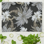 Esthetische bloem theedoek (Gevouwen)