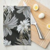 Esthetische bloem theedoek (Quarter Fold)