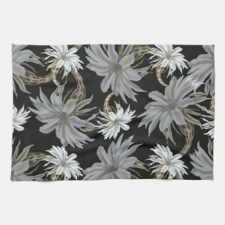Esthetische bloem theedoek