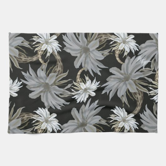 Esthetische bloem theedoek (Horizontaal)