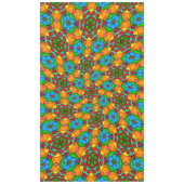 Esthetische bloemen patroon tafelkleed (Voorkant)