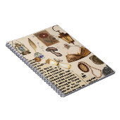  Esthetische Collage Notitieboek - Antiek Boek (Rechterzijde)