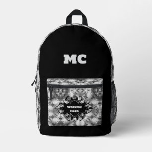 Esthetische Elegante Abstracte Etnische Bedrukte Rugzak