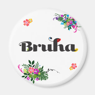 Esthetische Filipijnse Bruha (Tagalog straattaal) Magneet