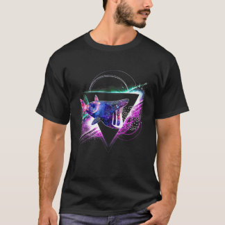 Esthetische Galaxy Basking Shark T-Shirt