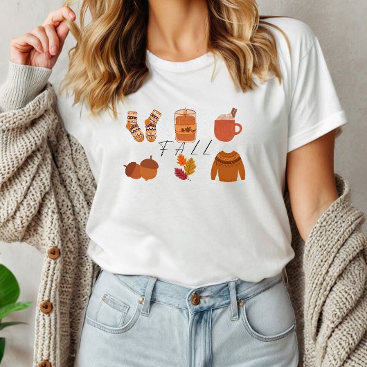Esthetische Herfst Theme T shirt