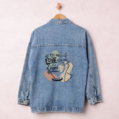 Esthetische illustraties, Girl's Coffee Denim Jacket (Hangar)