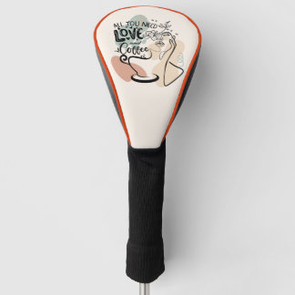 Esthetische illustraties, Girl's Coffee Golfheadcover