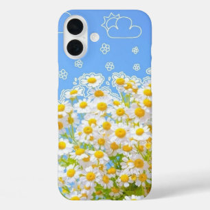 Esthetische iPhone cover, schattige telefoonhoesje iPhone 16 Plus Hoesje