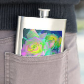 Esthetische iriserende parelachtige Rozen Wees bli Flacon (Voorbeeld)