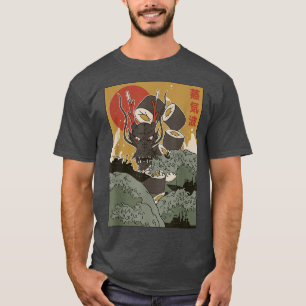esthetische Japanse paddenstoel Anime Fan Cool T-shirt