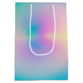 Esthetische Kleurrijke Positieve Aura Gradiënt Medium Cadeauzakje (Achterkant)