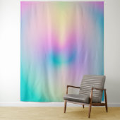 Esthetische Kleurrijke Positieve Aura Gradiënt Wandkleed (In situ)