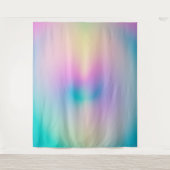 Esthetische Kleurrijke Positieve Aura Gradiënt Wandkleed (Voorkant)