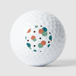Esthetische kleurrijke Stippen Golfballen