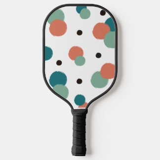 Esthetische kleurrijke Stippen Pickleball Paddle