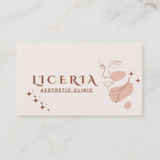 esthetische kliniek visitekaartje