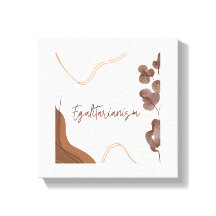 Esthetische kunst aan de muur