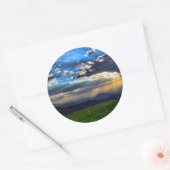 Esthetische landschapsschildering op Stickers (Envelop)