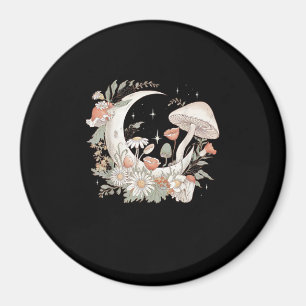 Esthetische Maan Goblincore En Cottagecore Paddens Magneet