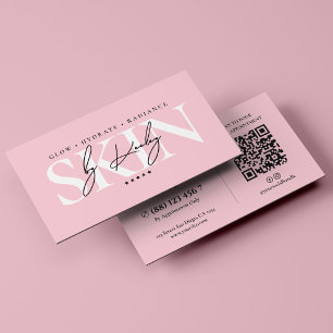 Esthetische Med Spa Huidverzorgingstherapeut Paste Visitekaartje