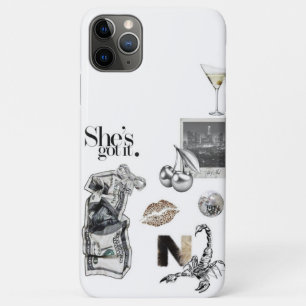 Esthetische minimalistische telefoonhoes / iPhone  11 Pro Max Hoesje