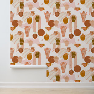 Esthetische moderne kunst behang