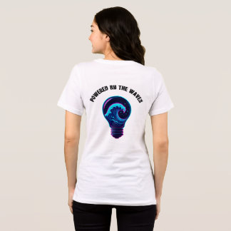 Esthetische Oceaangolf Lamp Tri-Blend Shirt