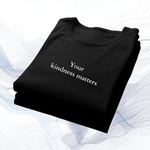 esthetische outfit quote Laat vriendelijkheid bloe T-shirt