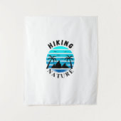 Esthetische Palmbomen & Ocean Vibes Retro Tropisch Wandkleed (Voorkant)