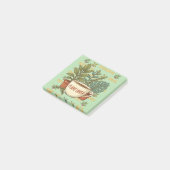 Esthetische Plant Moeder Cadeau Post-it® Notes (Schuin)