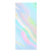 Esthetische prijslijst Menu Rainbow Holographic (Achterkant)