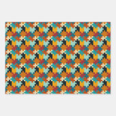 esthetische puzzel inpakpapier vel (Voorkant)