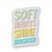 Esthetische Quote Sticker (Voorkant)