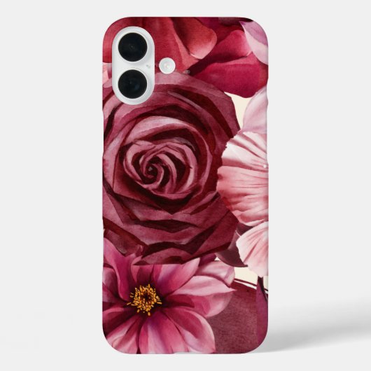  Esthetische Red Roses iPhone / iPad hoesje (Achterkant)