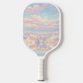 Esthetische Schattigee Pickleball Paddle met Bunni (Achterkant)
