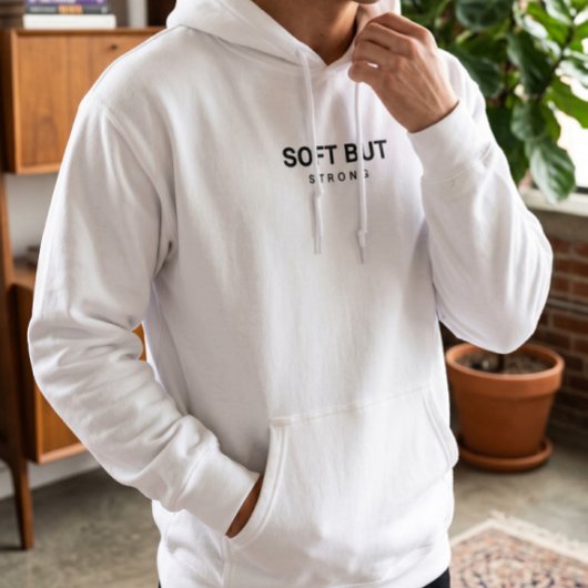 Esthetische schone typografie pullover sweatshirt