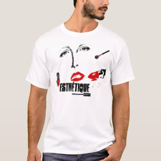 esthetische schoonheid. t-shirt