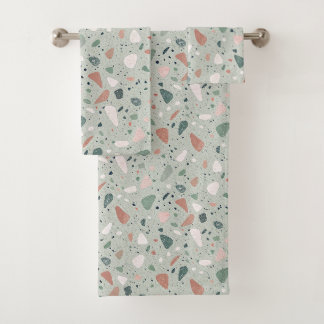 Esthetische Terrazzo Badhanddoek Bad Handdoek