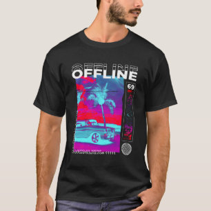 Esthetische Vaporwave Japans Futurisme Streetwear  T-shirt