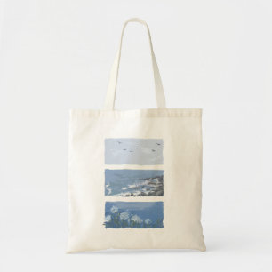 esthetische vintage boodschappentas tote bag