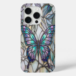 Esthetische Vlinder Mozaïek iPhone 15 Pro Case