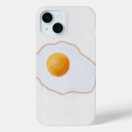 Esthetische Waterverf Gebakken Ei Minimalistische 